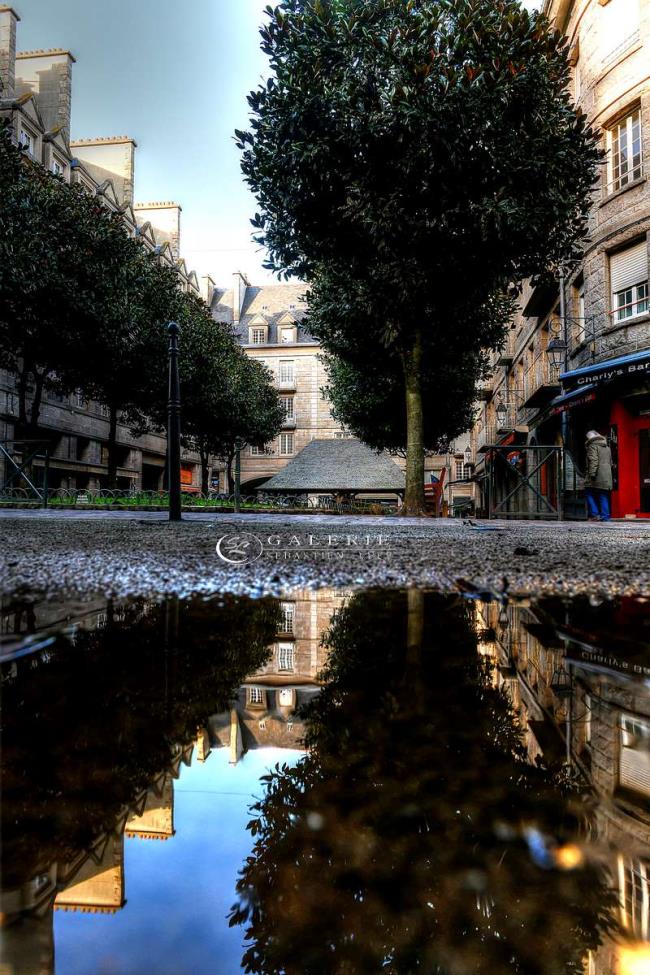 le marché aux légumes - Saint Malo - Photographie Photographies d'art en édition limitée Galerie Sébastien Luce