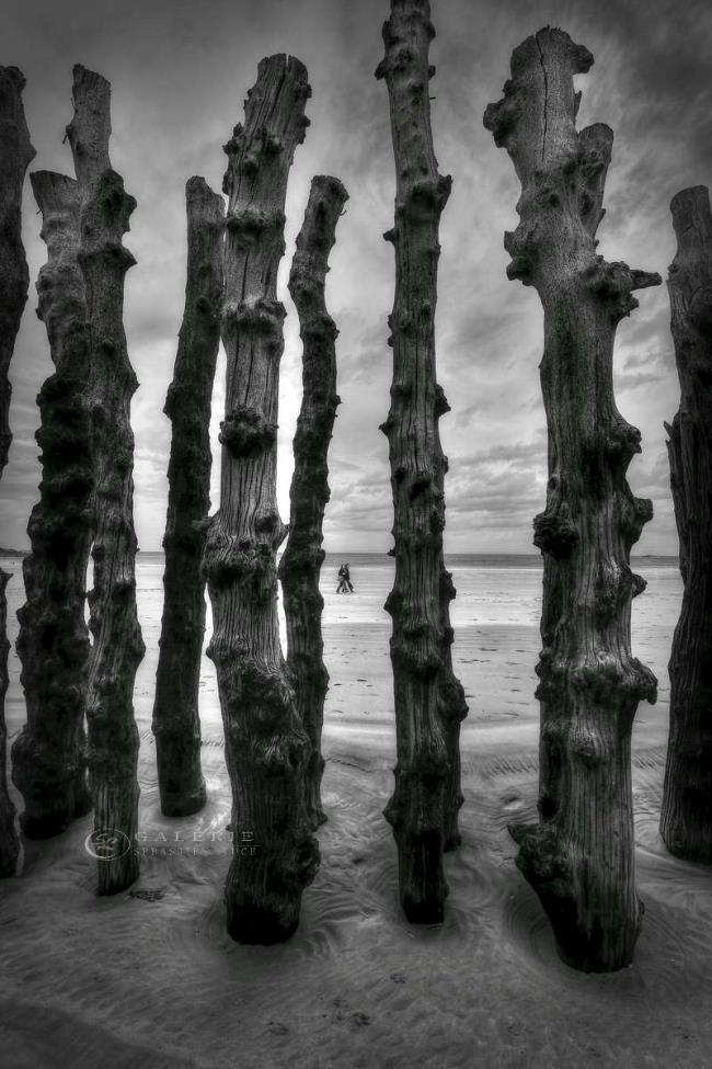 grand et petit - saint malo - Photographie Photographies d'art en édition limitée Galerie Sébastien Luce