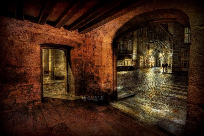 sous l arche - saint malo - Photographie Photographies d'art en édition limitée Galerie Sébastien Luce