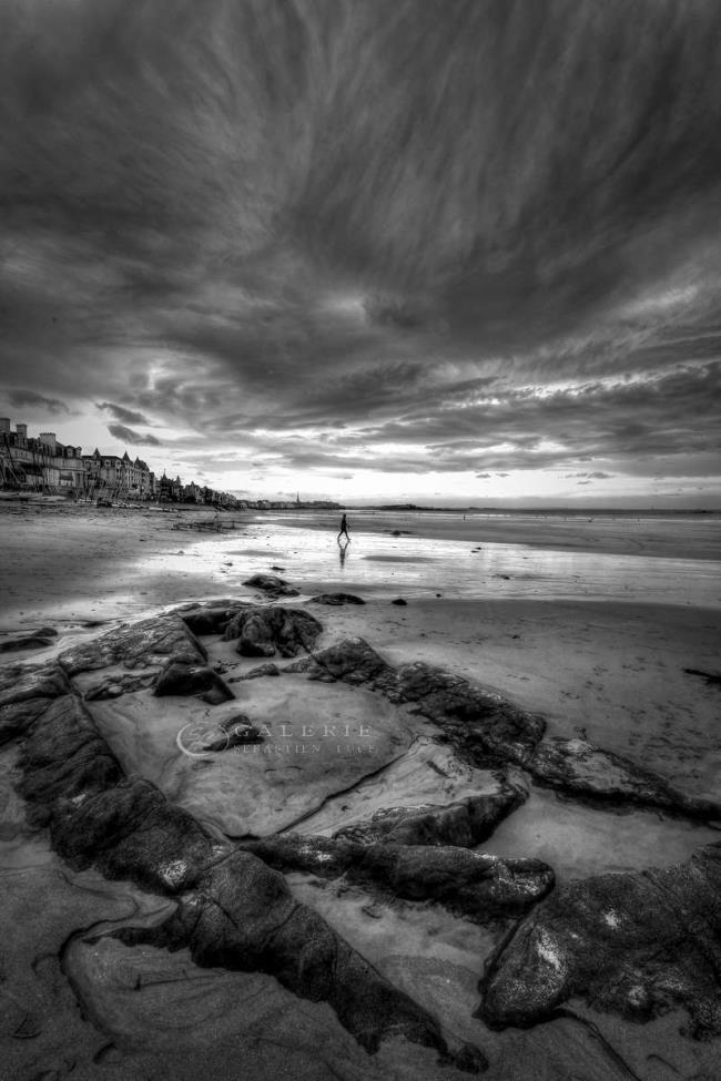 silhouette Marine - Saint Malo - Photographie Photographies d'art en édition limitée Galerie Sébastien Luce