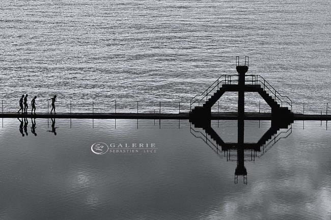 Piscine de mer - Saint Malo - Photographie Photographies par thématiques Galerie Sébastien Luce