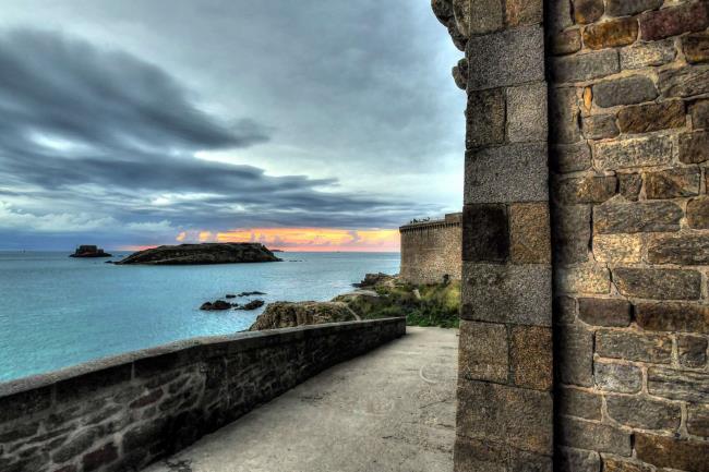 ligne de feu - saint malo - Photographie Photographies par thématiques Galerie Sébastien Luce