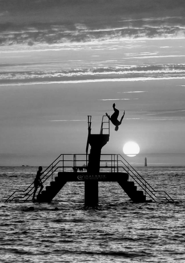 la tête en bas - saint malo - Photographie Photographies par thématiques Galerie Sébastien Luce