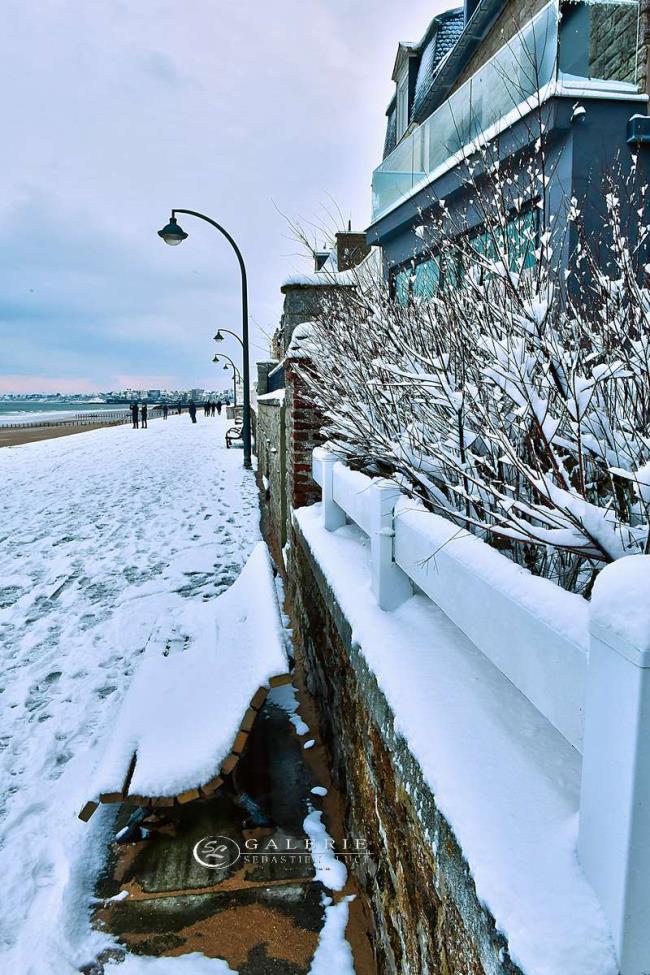hiver malouin - Photographie Photographies d'art en édition limitée Galerie Sébastien Luce