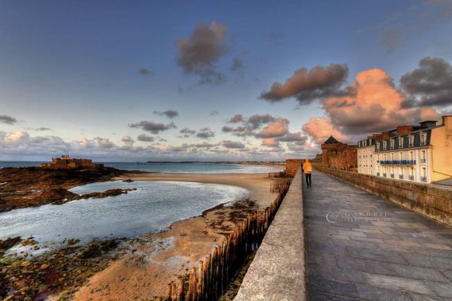 visite des remparts - Saint Malo   - Photographie Photographies par thématiques Galerie Sébastien Luce