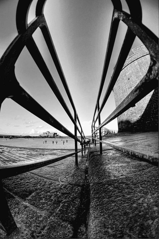 a travers les lignes - saint malo - Photographie Photographies d'art en édition limitée Galerie Sébastien Luce