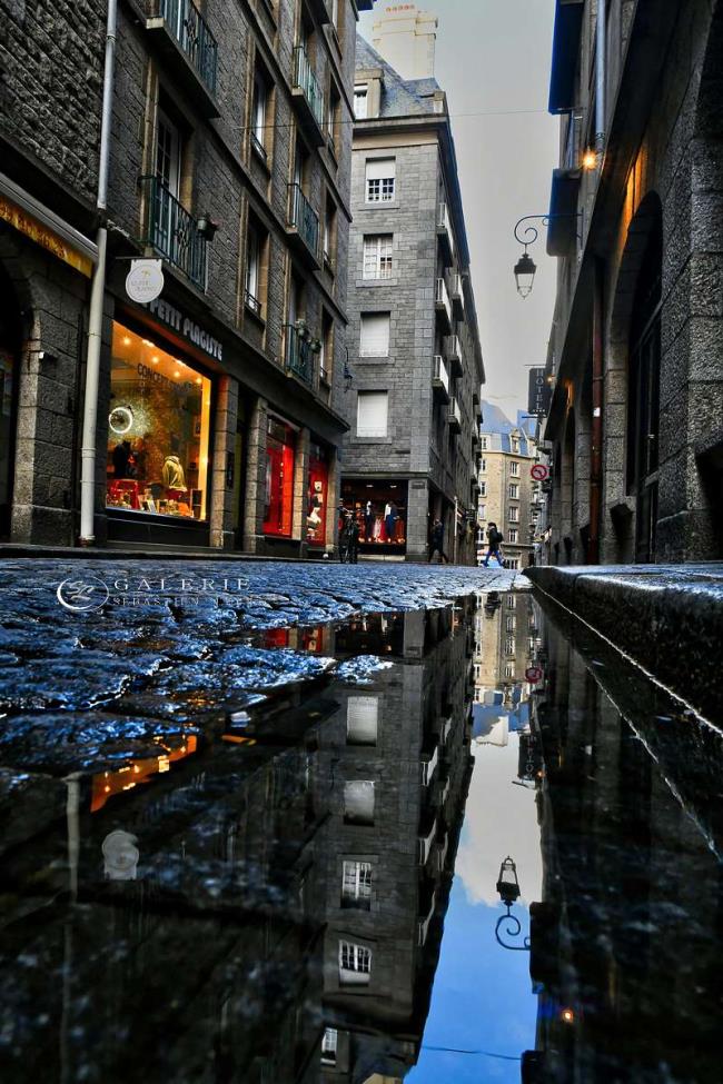les entrailles de la ville - st malo - Photographie Photographies d'art en édition limitée Galerie Sébastien Luce