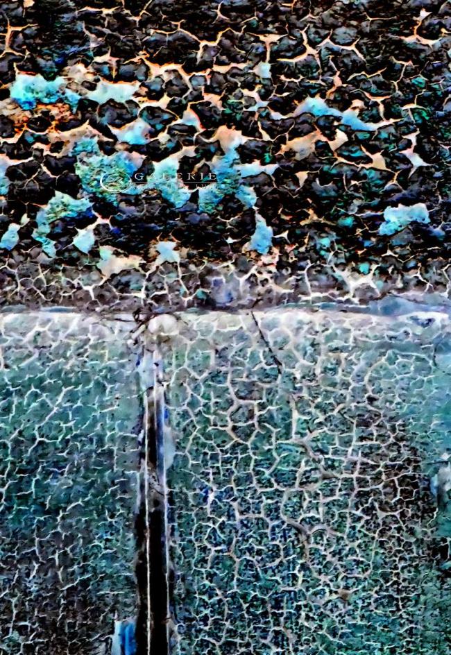 Craquelures marine - Photographie Photographies d'art en édition limitée Galerie Sébastien Luce